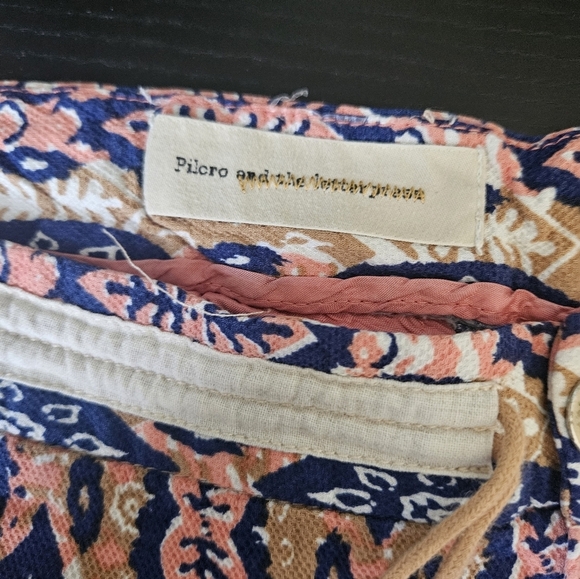 Pilcro & The Letterpress Paz Ikat Printed Jogger Pant Size 32 - Picture 11 of 14